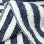 Terry Towel Bath Towels Supplier High Quality Terry Cotton Customized Plain Woven Striped Stripe Bath Towel