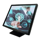 Monitor Cheap Price 17 Inch VGA USB Input POS Touch Monitor Restaurant Ordering Resistive Touch Screen Monitor