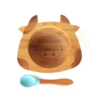 baby bowl with silicone bowl and dinnerware set