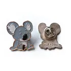 Animal Protection Association anime smile badge logo clothing gray canada koala shape smiley face badges