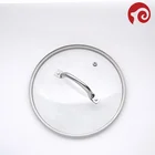Handle Pots Pot Lid GP Type Tempered Glass Lid With Handle For Cooking Pots