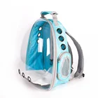Fashion high quality space capsule shaped pet carrier out travel draw-bar box case stroller, ventilate pet backpack