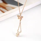 Gifts Best Quality Necklace Chain Stainless Steel Jewelry Butterfly Necklace For Gifts
