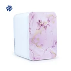 Mini refrigerator portable small 12v 220v home car cosmetic mini fridge indoor micro skincare fridge freezer