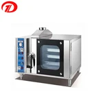 Commercial gas Kitchen pizza Bread 3-pan Baking Convection Oven
