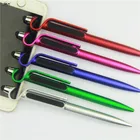 Pen Banner Plastic Pen With Stylus Customized Logo Advertising Promotional Screen Stylus Plastic Pen With Flag Banner
