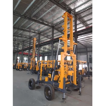 Big Hole Hydraulic Portable Water Well Mobile Drilling Rig - Buy Water Well Drill Rigs For Sale,Port