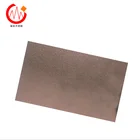 Mirror rose red sand blast stainless steel sheet and plate for decoration