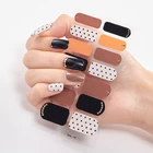 Product Art Wholesale Newest Product Nail Art DIY 3D Skull Shape Halloween Christmas Cartoon Nail Sticker