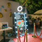 卸売fotomaton selfie photoboothマシンマジックウェディングフォトミラーブース販売