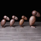 new products modern style hand carved art bird wood bird