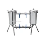 Filter Bag Machine Food Beverage Coffee Filter Housing Sanitary Duplex Bag Filter Machine