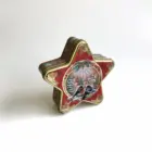 Hot Sale Star shape Biscuit Tin Can Cookie Tin Box Christmas Gift Metal Tin Packaging