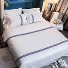 Manufacturer Hot Selling new design 100% Cotton Duvet Cover Set Bed Linen for Hotel Bedding Set