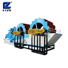 Dual bucker wheel sand washer machine export to Indonesia