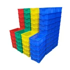 plastic package shipping box packing carry industrial container box