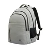 odm custom gray Lightweight Travel Backpack with computer compartment