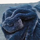 luxury washable faux fur fabric for jacket and coat