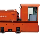 Small mine transport 12T battery type frequency conversion speed regulating electric locomotive