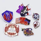 Factory personalized custom metal hard enamel lapel pin