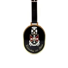 Golf Club Custom Embossed Logo Disc Golf Bag Tags With Golf Club Name