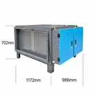 Commercial kitchen electrostatic purifier oil mist collector