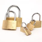 20mm 25mm 30mm 40mm 50mm 60mm merden design BRASS PADLOCK mini