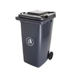 Wholesale Plastic Trash Can Plastic Waste Bins Garbage Bins