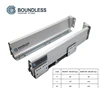 Kitchen Full Extension Soft closing Heavy Duty Telescopic Track Channel Tandem Box system Drawer slide