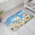Minglu BFM-002 Anti Slip Water Absorption Diatom Bath Mat quick dry Rubber bathroom floor mat door mat