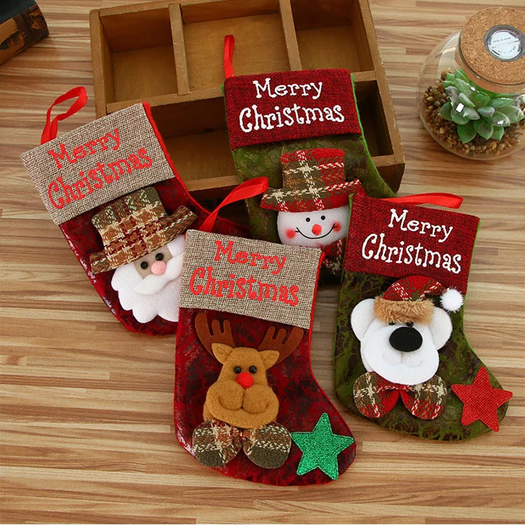 wholesale christmas stocking merry christmas children gifts