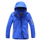 Flygaga new outdoor waterproof sports jacket for Female single layer zipper hard shell Jackets