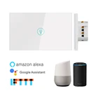 1 Gang 1 way US EU Touch Switch Zigbee Light Electric Wifi Controlled Smart Wall Switch