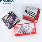 Domino Sets Domino Wholesale China Market Custom Cheap Combination Best-selling Triominos Travel Domino Sets