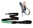 Wholesale pet accessories from china solar flashing dog lead Unique product and dog leash collar