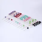 hot selling Christian rosary bracelet Multicolor Glass Pears Cross,Baby Baptism Rosary Bracelet In Bulk