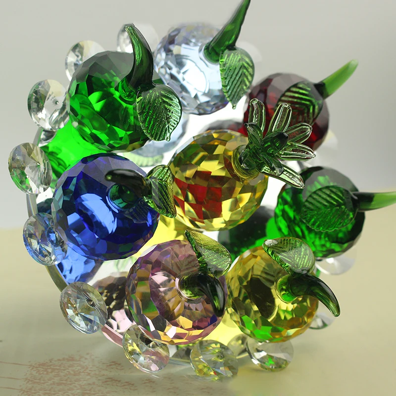 Artificial Crystallized Fruit Decor Crystal Fruit Plate Buy Crystal Fruit Plate,Artificial