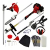 Wholesale Good Quality T-Mech 5 in 1 52cc Petrol Garden Grass Brush Cutter Multi Tool