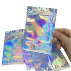 Custom Printing Glossy Shiny Bag For Tea Newest Selling Foil Plastic Stand Up Clear Heat Seal Seeds Food Packaging Bag