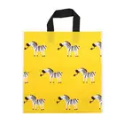 Plastic Bags Custom Printed Hdpe Plastic Shopping Bags With LOGO Shopping Store Handle Bags