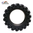 Genie Z45-25 boom lift solid rubber tyre 33X12-20 replace original 315/50D20 PU foam filled wheel for telescopic AWP