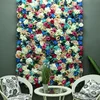 Decorative indoor rose cheap wholesale artificial flowers wall stand flower faux flower wall for wedding
