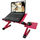 Aluminum Efficient Office Home Supply Computer Desk Wideny Adjustable Portable Laptop Stand with Mouse Pad