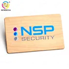 Printing Cards Business Custom Printing Laser Carved Bamboo Wooden ID Cards Business Cards For Gift