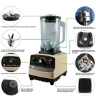 1200W HP Motor Countertop Ice Drink Commercial Blender with Toggle Control