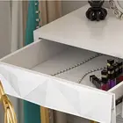 Dressing Table Nordic Bedroom Modern Minimalist Dressing Table Luxury Dresser Gril Vanity Table