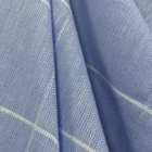 100%cotton reactive yarn dyed poplin men shirts woven fabric