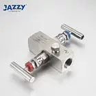 JAZZY stainless steel swagelok type high pressure 2 way valve manifold instrument valve