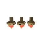 New types of brass fire sprinkler rotate head with glass bulb sprinkler