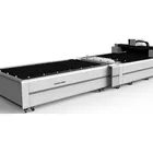 Table 3 Years Warranty 1000w Cnc Fiber Laser Metal Plate Cutting Machine With Exchange Table